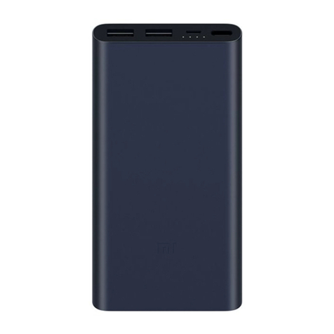 Xiaomi Mi Power Bank 2S user manual
