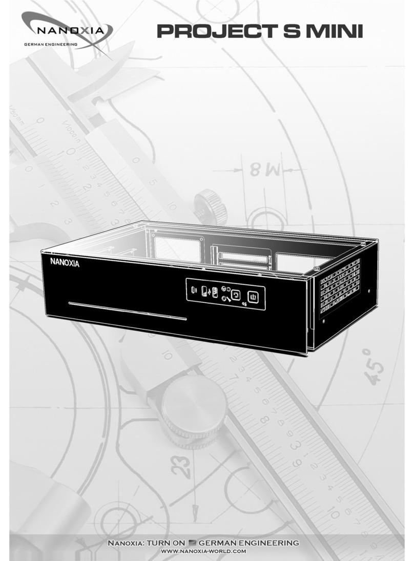 Nanoxia PROJECT S MINI installation instructions