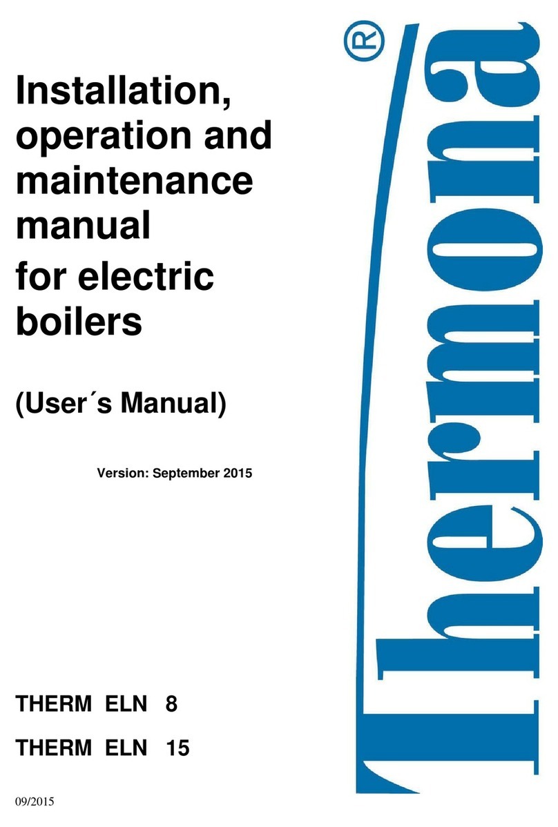 Thermona THERM ELN 8 Installation, operation and maintenance manual