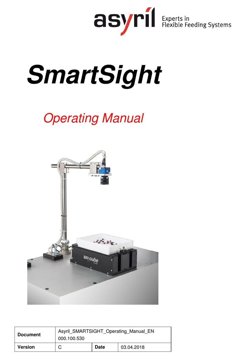 Asyril SmartSight operating manual