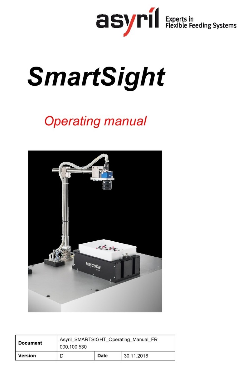 Asyril SmartSight operating manual