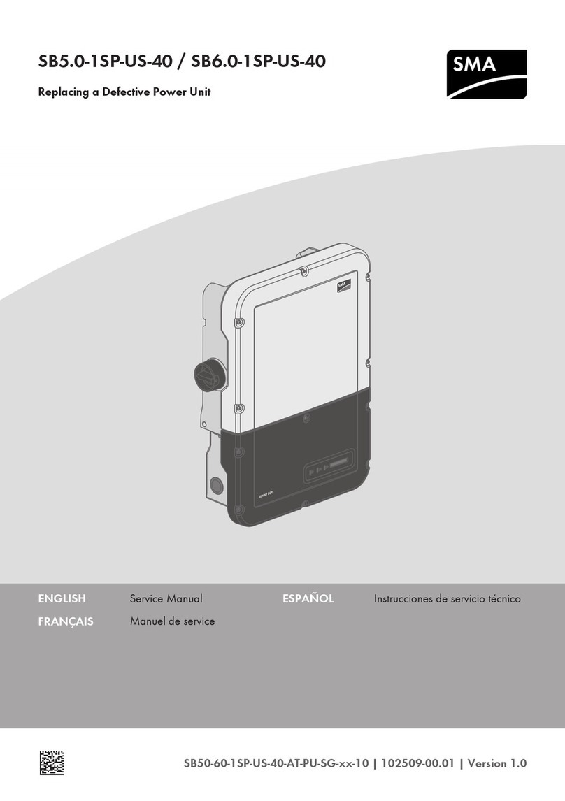SMA SB5.0-1SP-US-40 Service manual