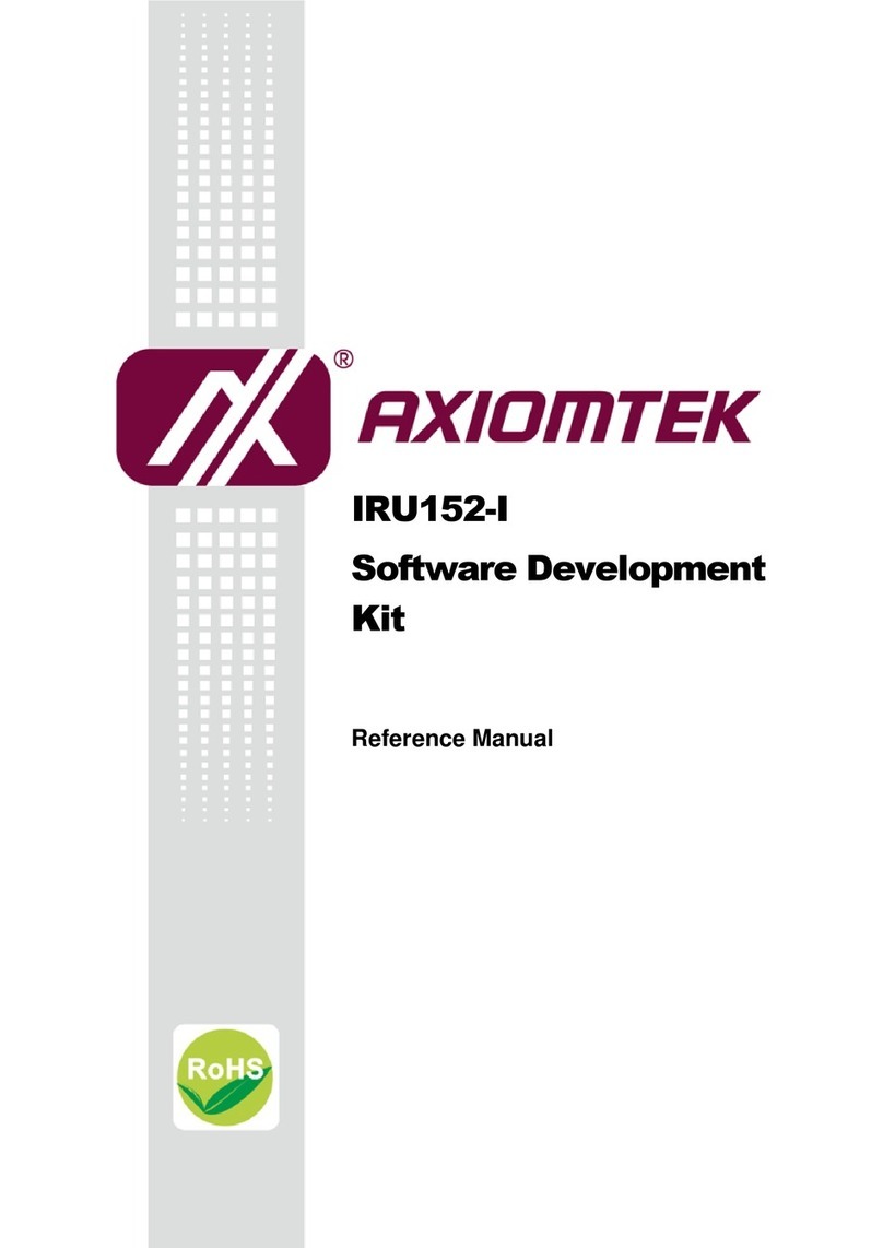 AXIOMTEK IRU152-I User manual