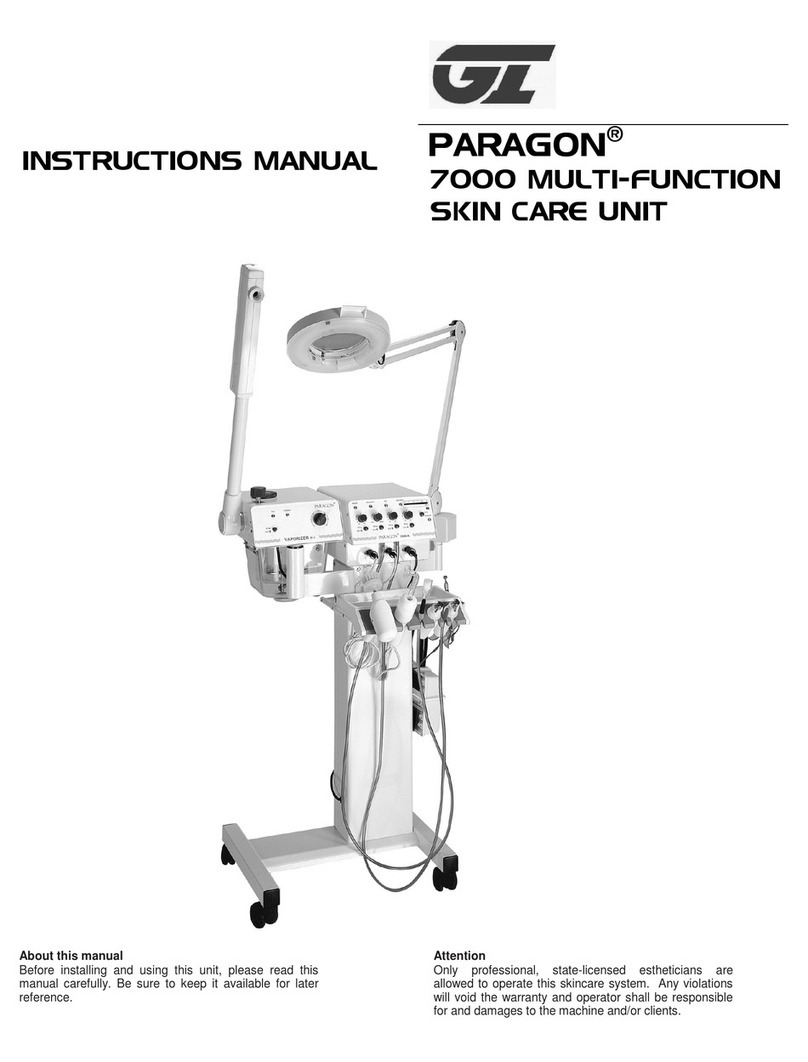 GARFIELD INTL. CO., INC. PARAGON 7000 instruction manual GARFIELD INTL. CO., INC. PARAGON 7000 instruction manual