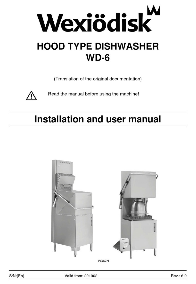 Wexiodisk WD-6 User manual