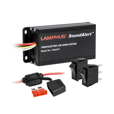 Lamphus SoundAlert SAAH75 User manual