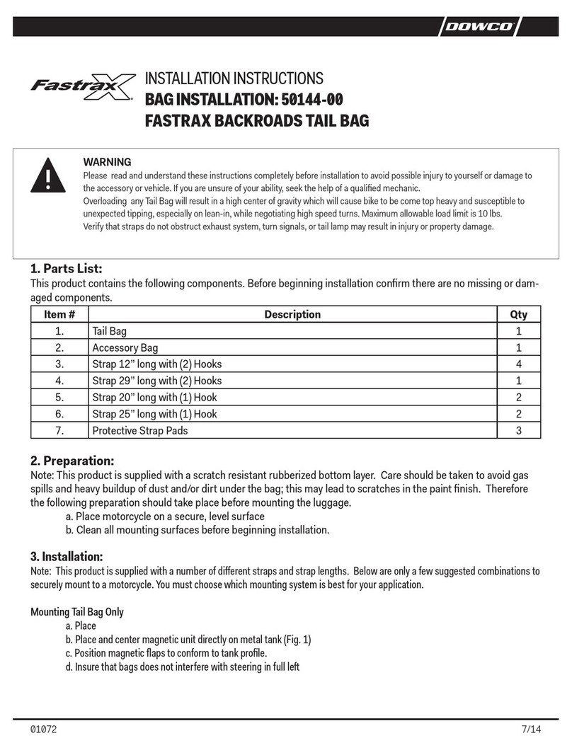 Dowco Fastrax 50144-00 User manual