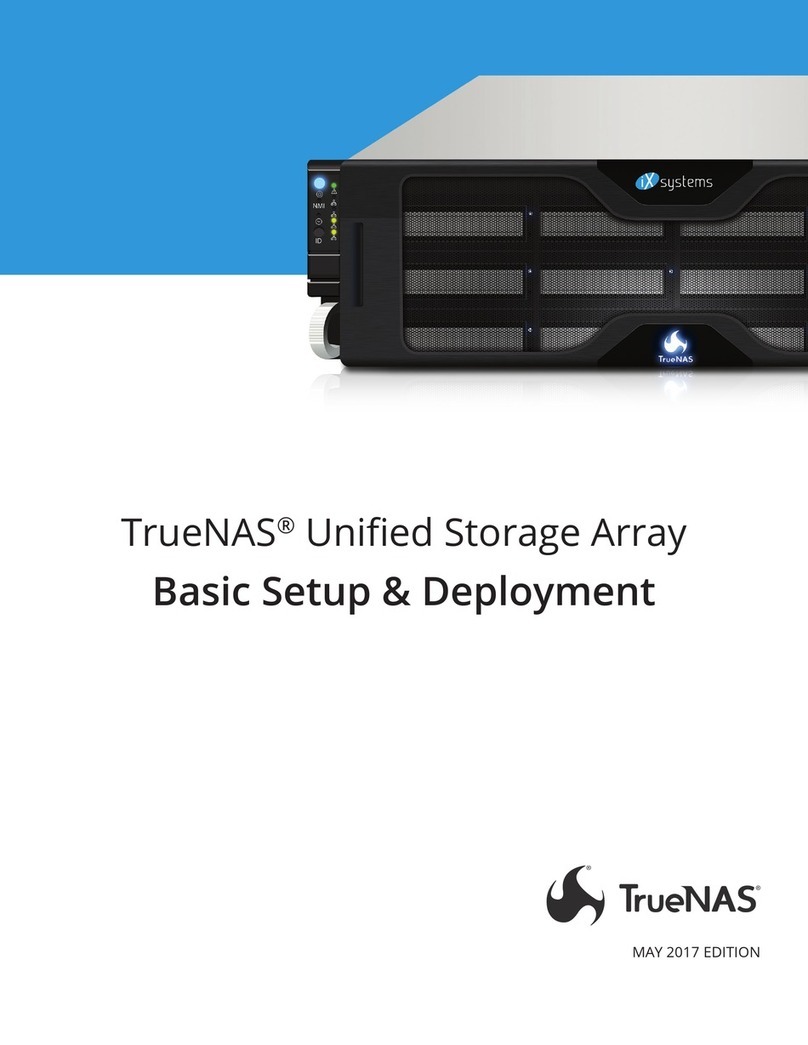 iXsystems TrueNAS Manual iXsystems TrueNAS Manual