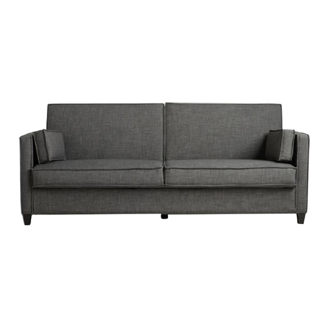 World Market NOLEE SOFA Assembly instructions