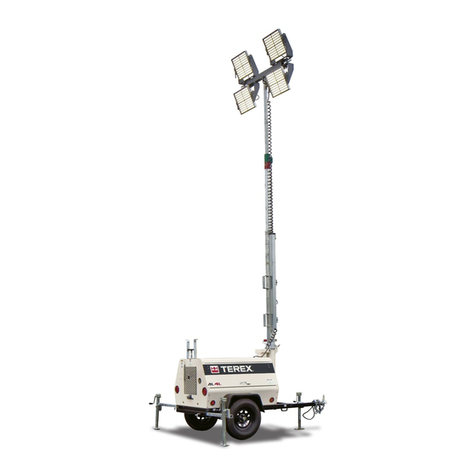 Terex AL4L operators manual with maintenance information