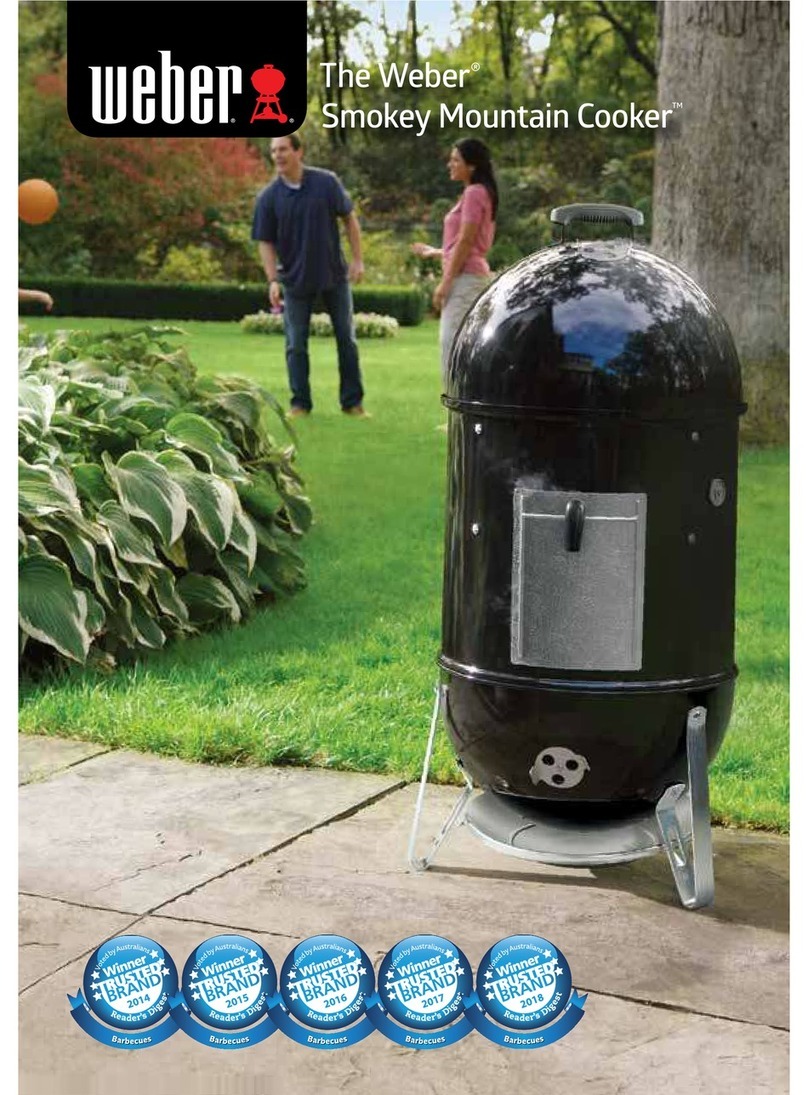 Weber Smokey Mountain Cooker series manual Weber Smokey Mountain Cooker series manual