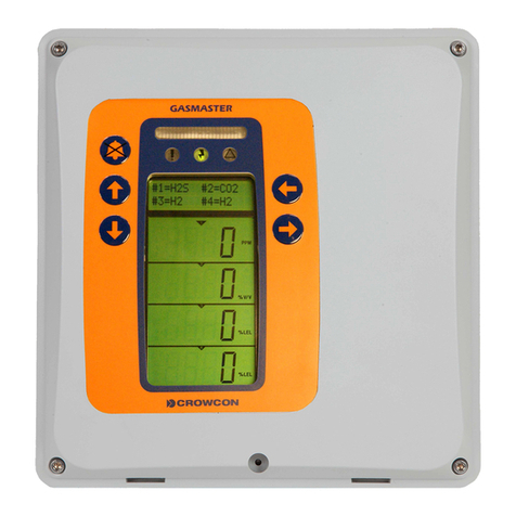 Crowcon Crowcon Gasmaster Installation and operating instructions