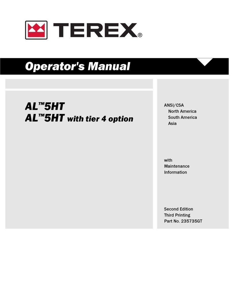 Terex Genie AL5HT Operator's manual