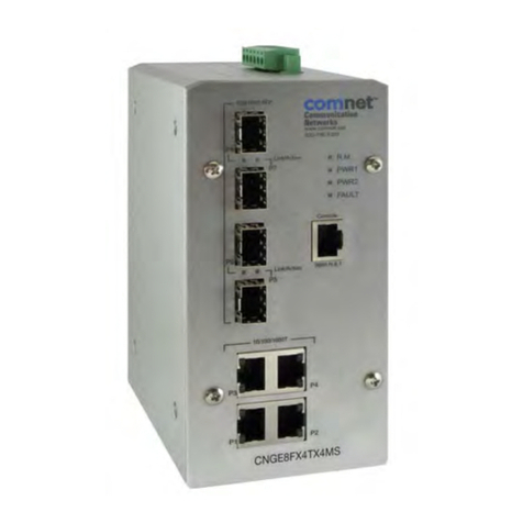 Comnet CNGE8FX4TX4MS User manual