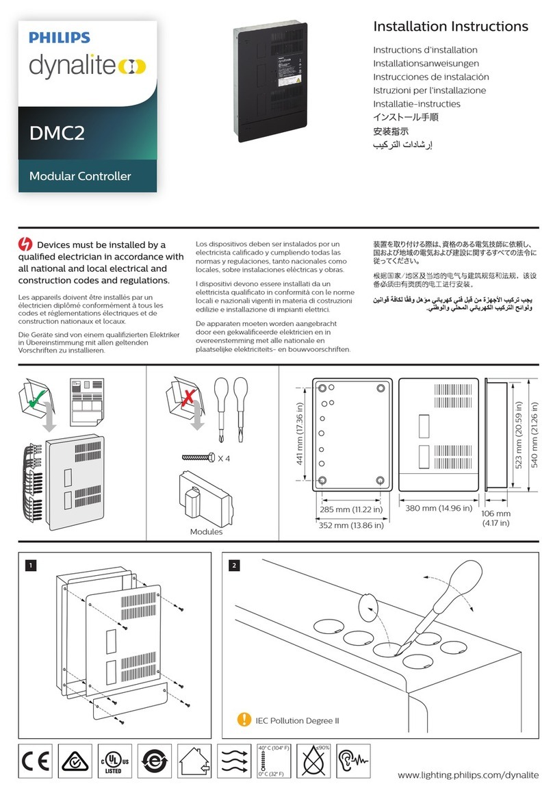 Dynalite DMC2 User manual