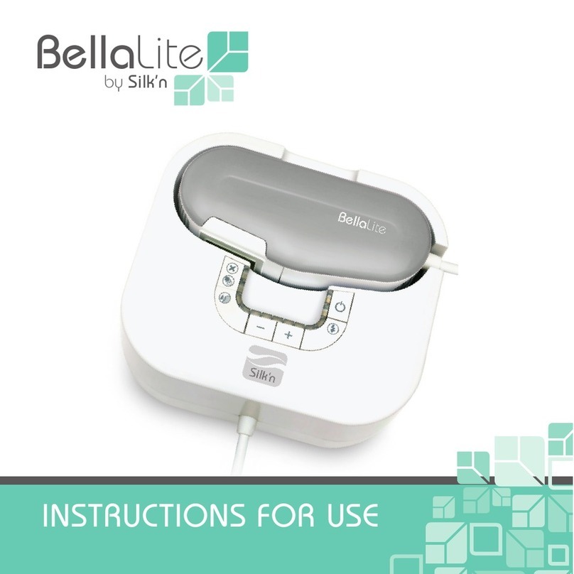 BellaLite Silk'n Instructions for use