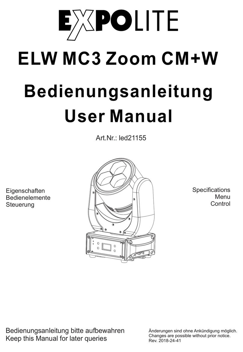Expolite ELW MC3 Zoom CM+W user manual