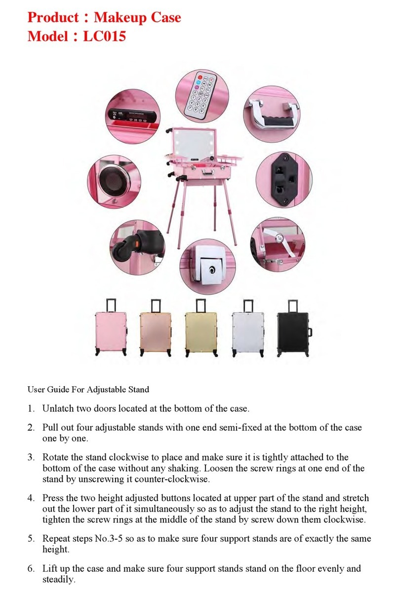 Shenzhen Qisheng Cases & Bags LC015 user guide