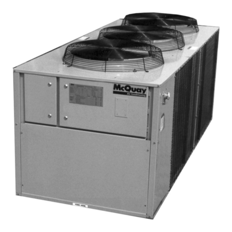 McQuay AGZ 010BS Installation and operating instructions