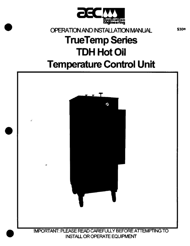 AEC TrueTemp Series Operation & installation manual
