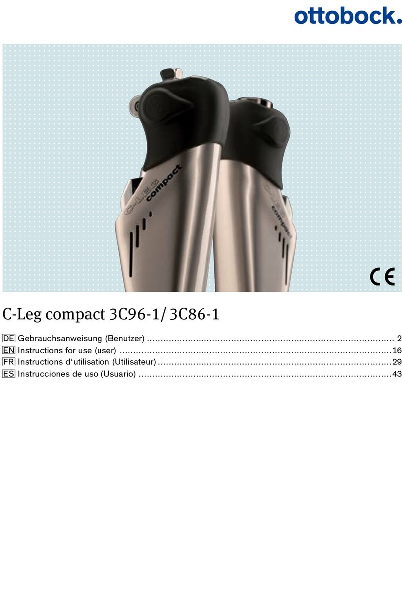Otto Bock 3C96-1 Instructions for use