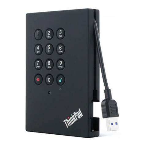 Lenovo ThinkPad Hard Disk Drive User manual