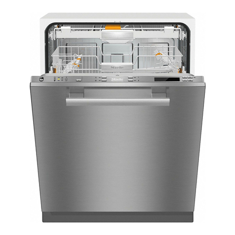Miele professional PG 8133 SCVi XXL operating instructions