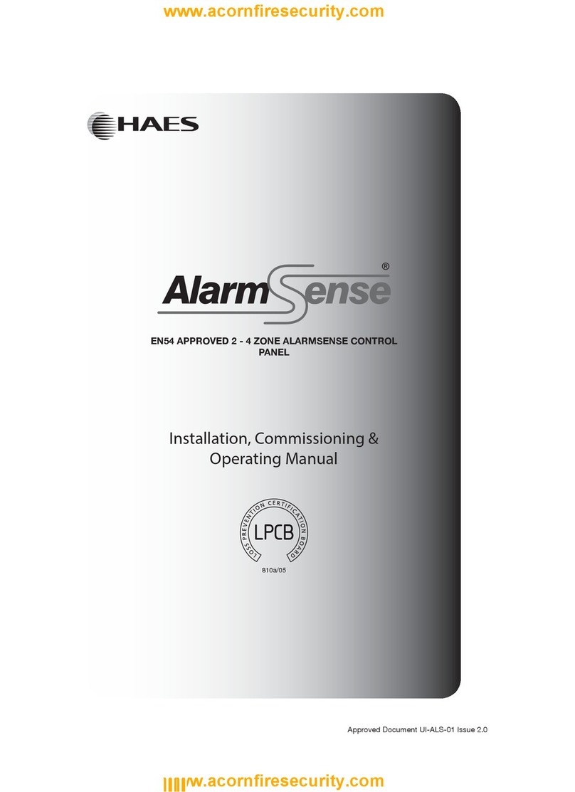 Haes AlarmSense Guide