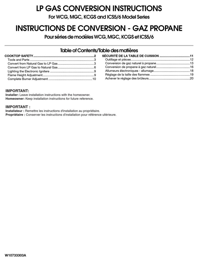 KitchenAid MGC Series User manual