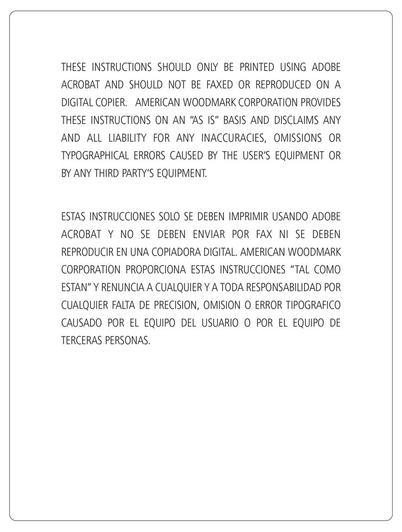 Allen + Roth Valance User manual Allen + Roth Valance User manual