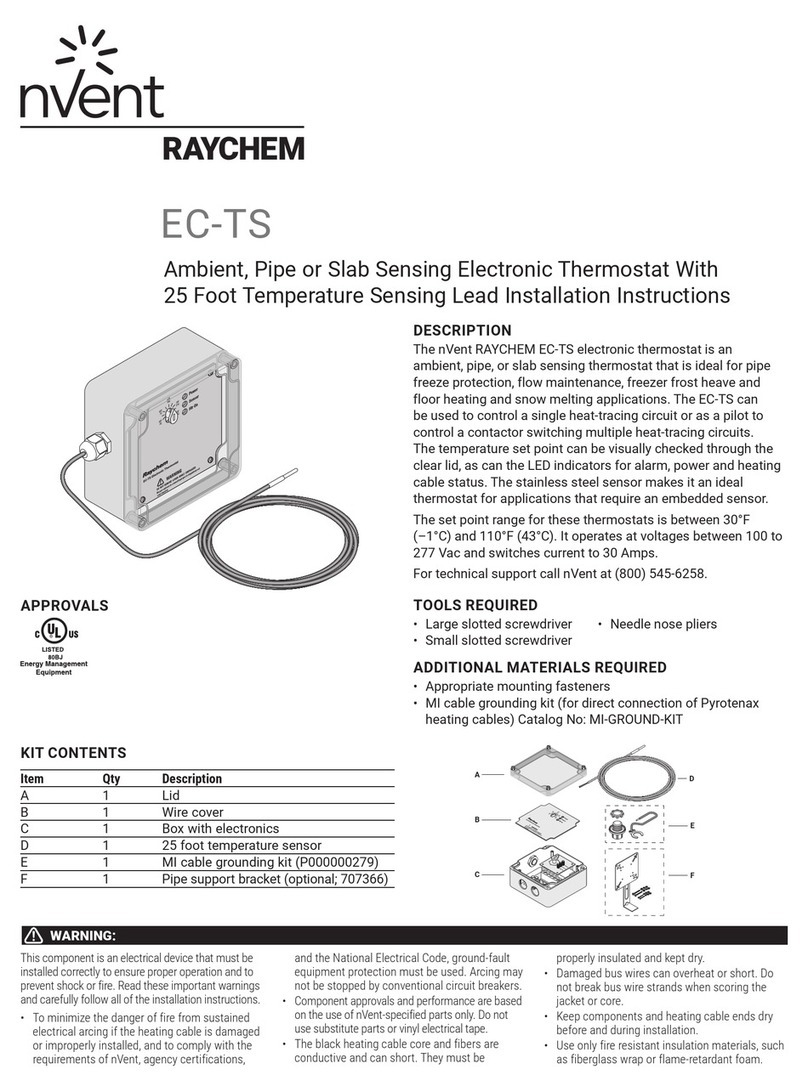 nvent EC-TS installation instructions