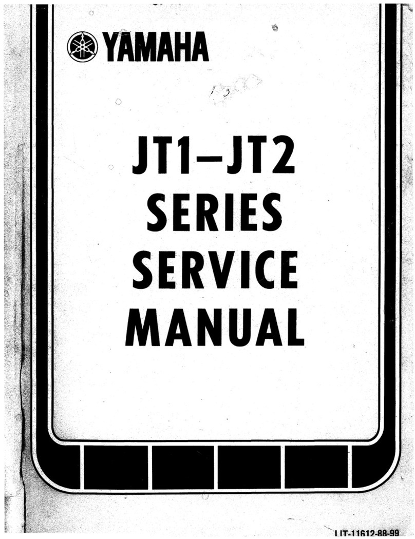Yamaha JT1 Series Service manual