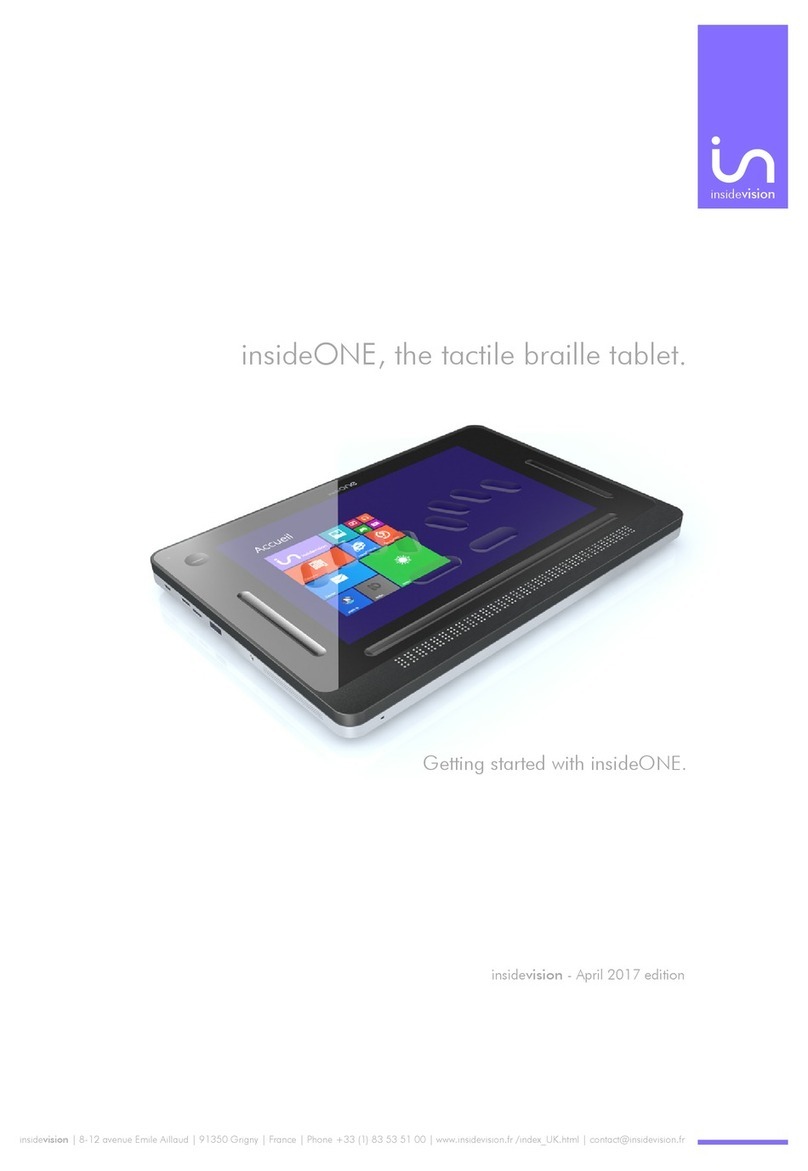 Insidevision insideONE manual