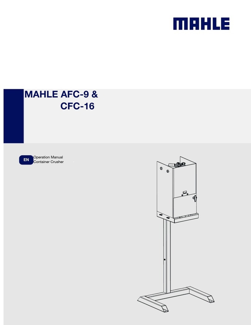 MAHLE AFC-9 Operation manual
