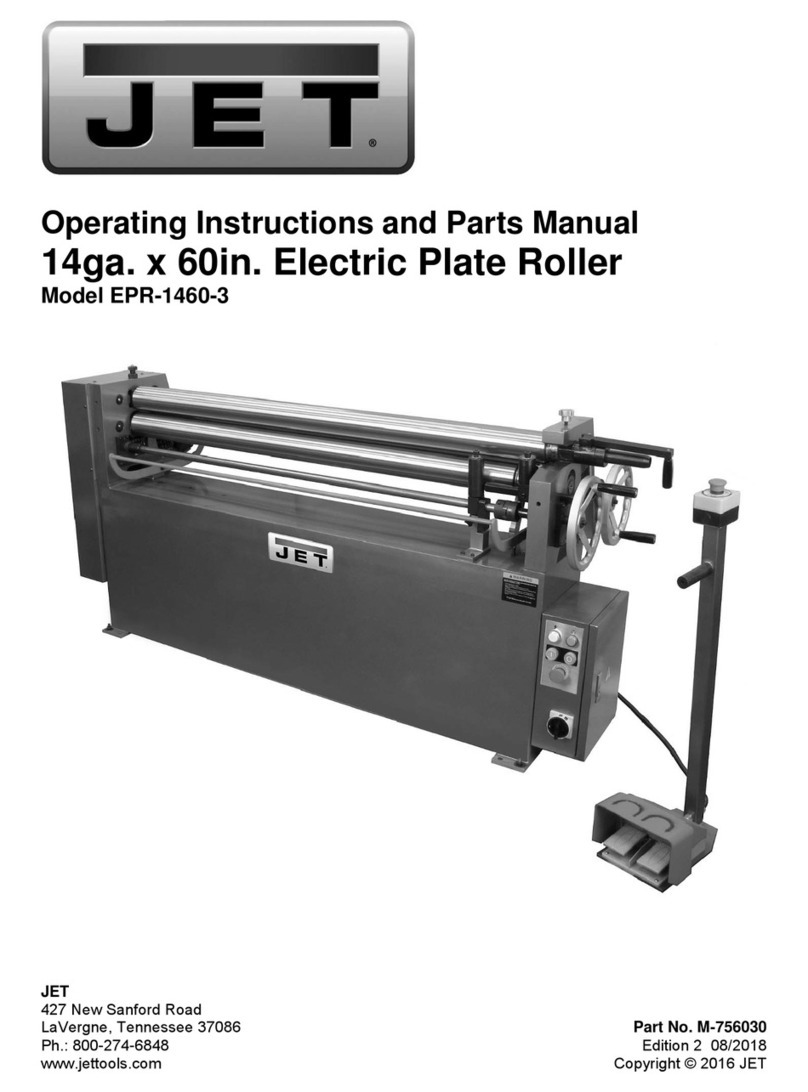 Jet EPR-1460-3 Service manual