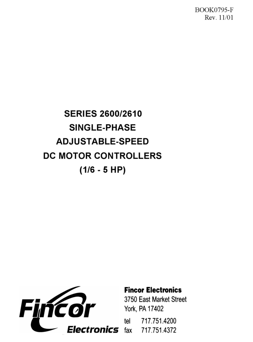 Fincor 2600 Series manual