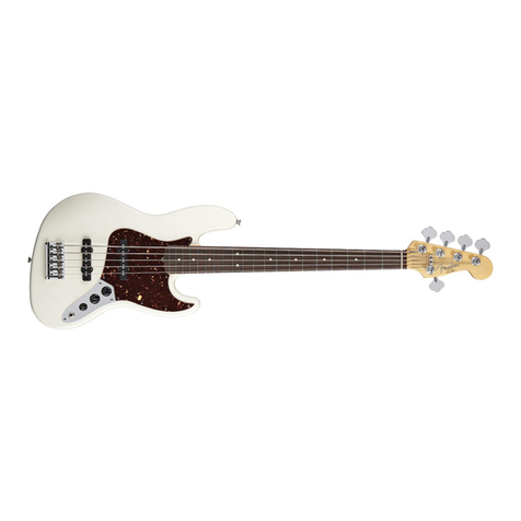 Fender Vintage Style Precision Bass User manual Fender Vintage Style Precision Bass User manual