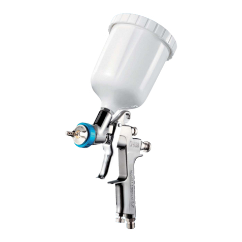 Anest Iwata GRAVITY Series Use and maintenance instruction manual