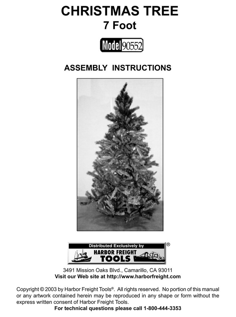 Harbor Freight Tools 90552 Assembly instructions