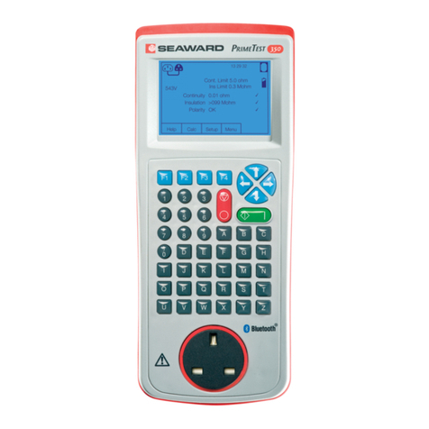 Seaward PrimeTest 350 User manual