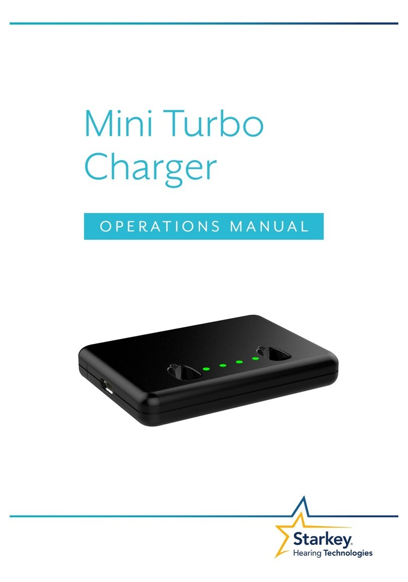 Starkey Mini Turbo Operation manual