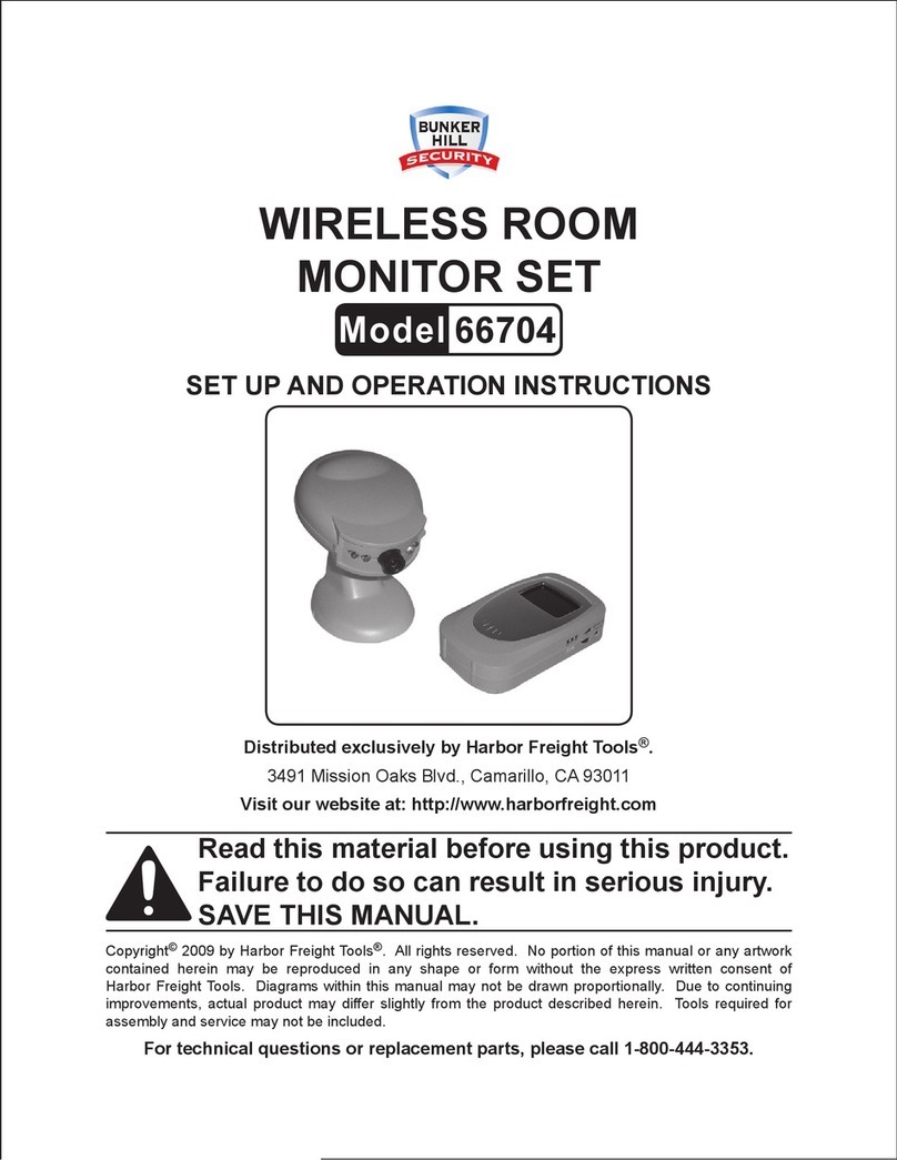 Bunker Hill Security 66704 Operation instructions