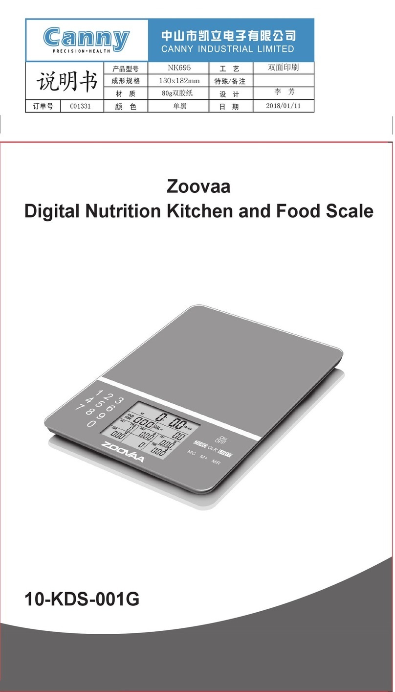 Zoovaa 10-KDS-001G manual
