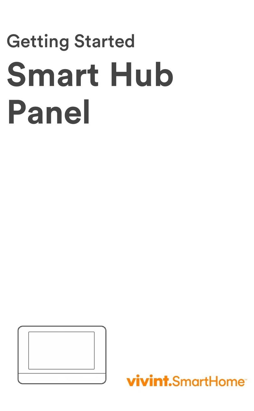 Vivint Smart Hub Panel? User's quick start guide