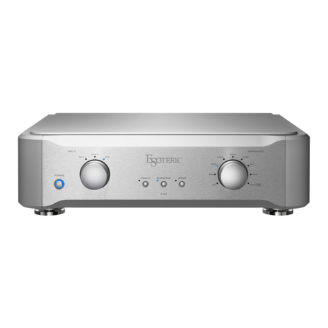 Esoteric E-02 User manual