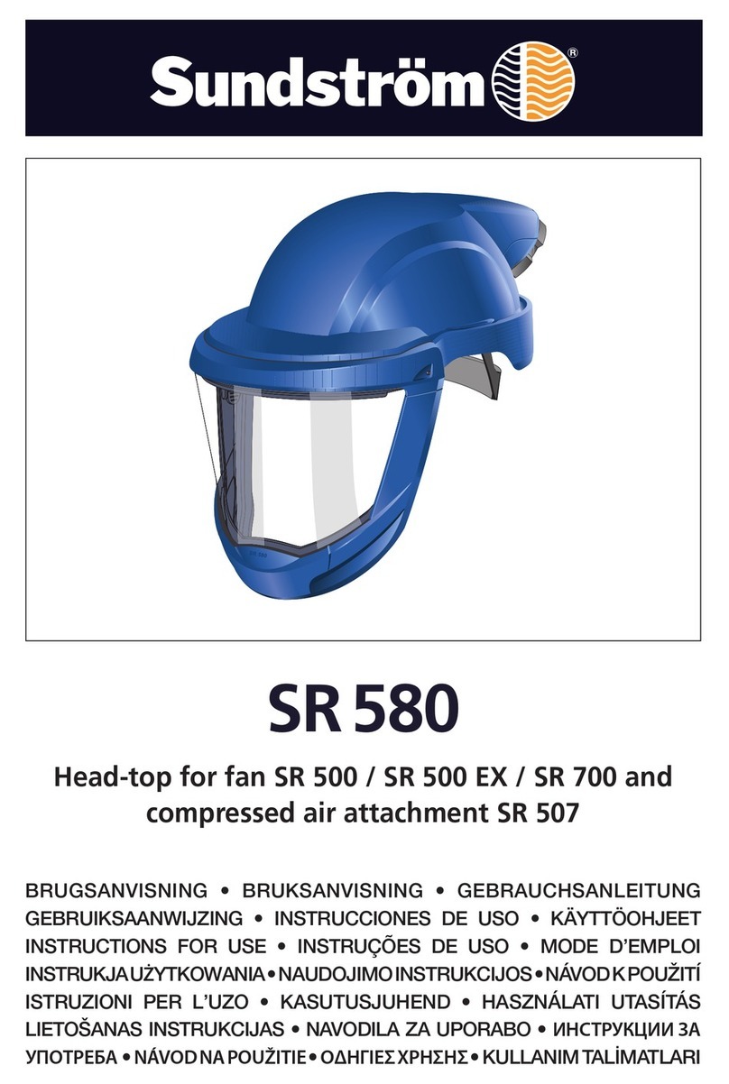 Sundstrom SR 580 Instructions for use