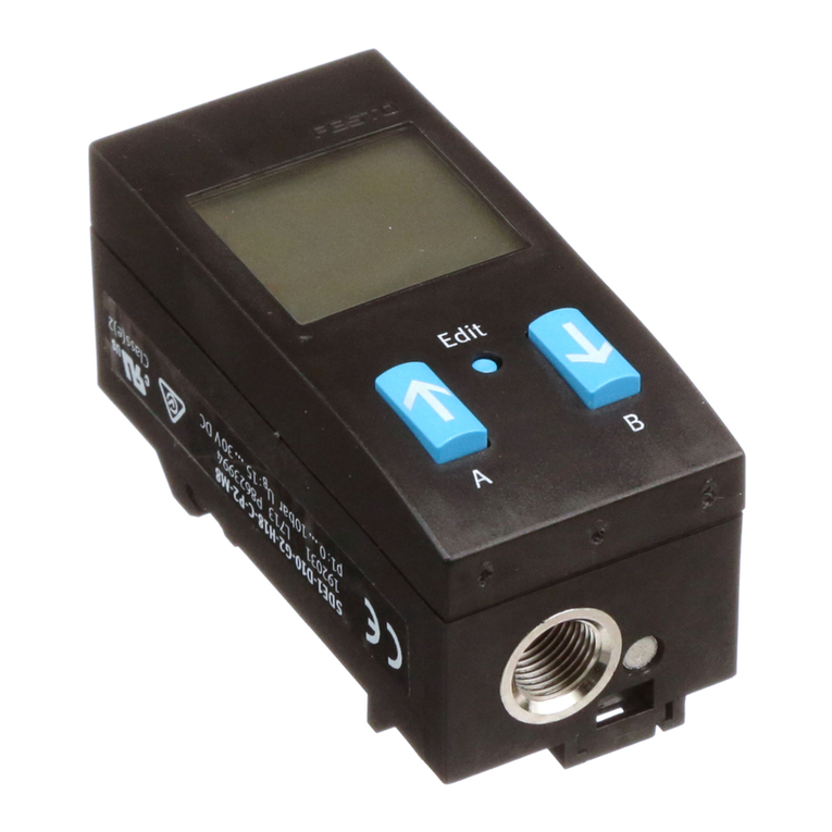 Festo SDE1 Series operating instructions