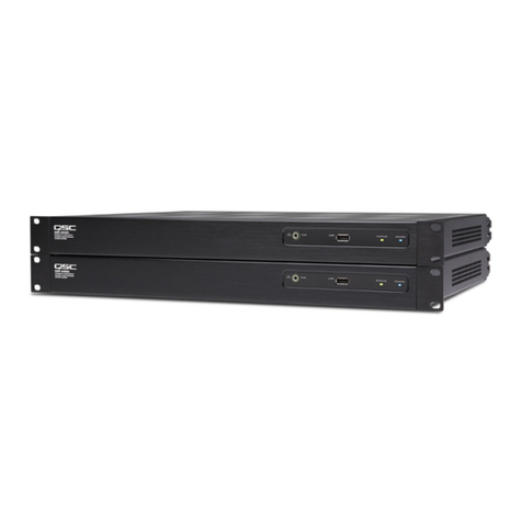 QSC MP-M80 user manual