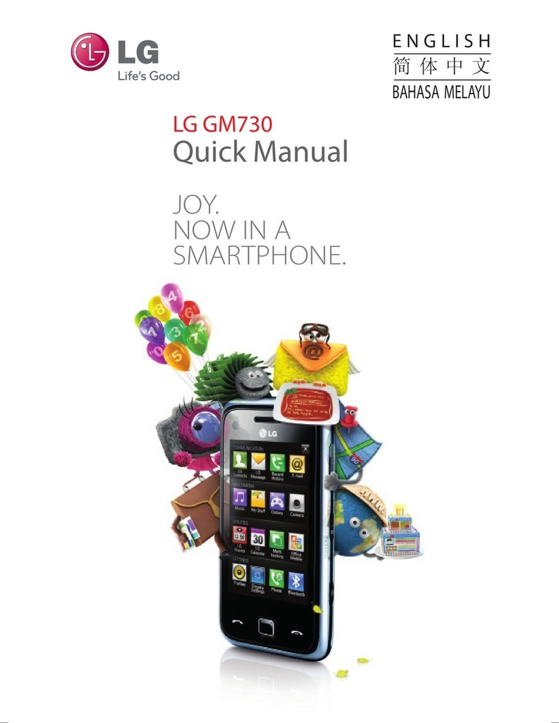 LG GM730 Installation guide