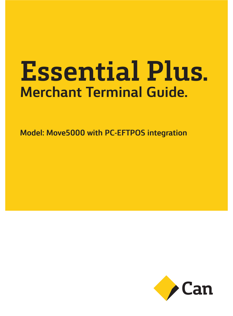 CAN Move5000 Merchant Terminal Guide